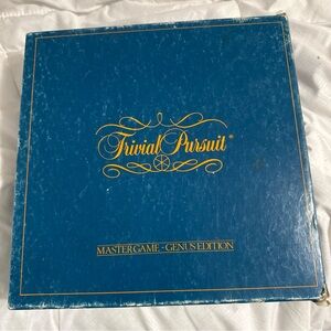 Vintage 1981 Original Trivial Pursuit Master Game Genus Edition COMPLETE